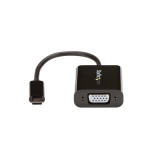 Startech adaptador usb-c a vga m/h  negro cdp2vga