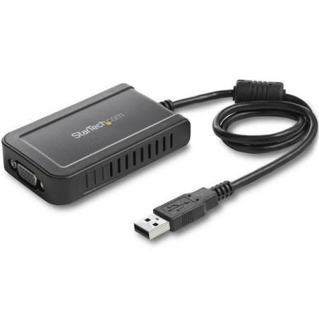 Startech adaptador video externo usb a vga - cable