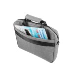 Maletin natec mustela para portatil hasta 15.6" gris