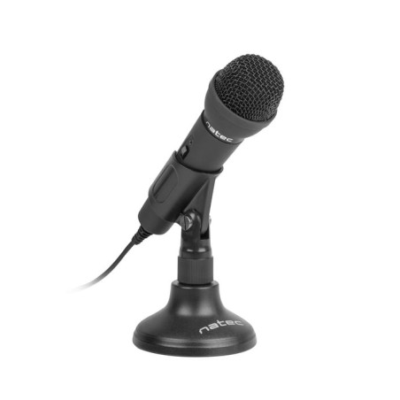 Microfono natec adder negro