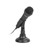 Microfono natec adder negro