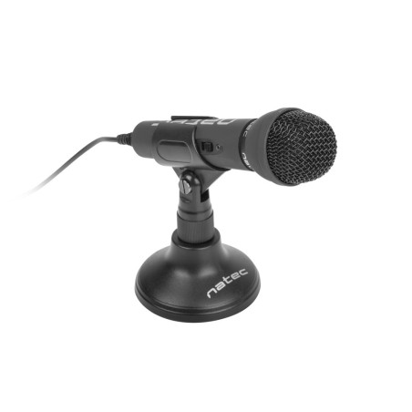 Microfono natec adder negro