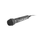Microfono natec adder negro