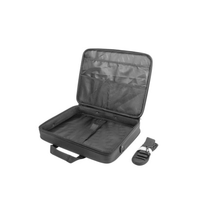 Maletin natec doberman para portatil hasta 17.3" negro