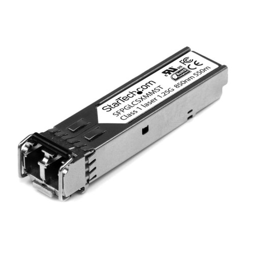 Startech transceptor transceiver fibra multi modo sfp gigabit 850nm lc 1000base-sx mini gbic compatible cisco - 550m