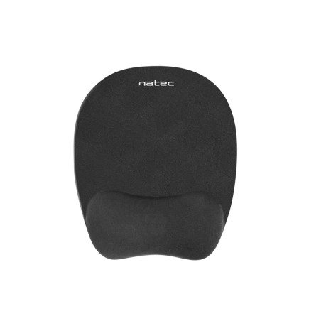 Natec alfombrilla ergonomic relleno de espuma de memoria chipmunk, negro
