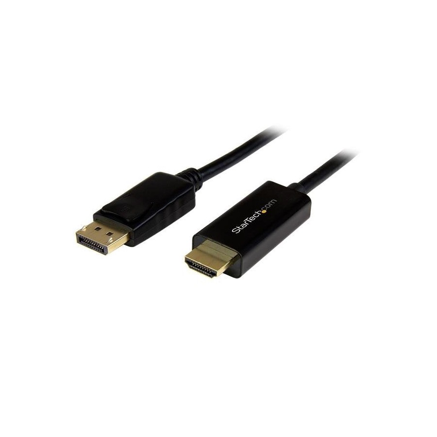 Startech cable displayport a hdmi 3m - 4k 30hz m/m dp2hdmm3mb