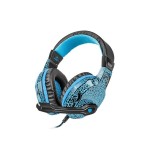 Natec auriculares gaming fury hellcat azul