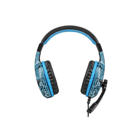 Natec auriculares gaming fury hellcat azul