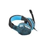 Natec auriculares gaming fury hellcat azul