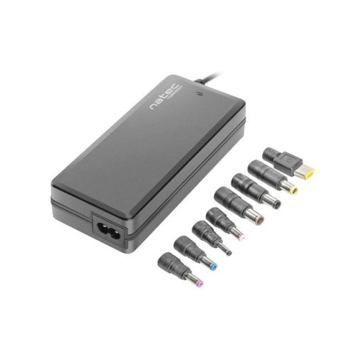 Cargador natec torpedo uni-90 universal portatil 90w
