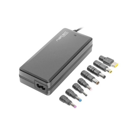 Cargador natec torpedo uni-90 universal portatil 90w