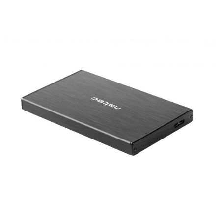 Natec hdd/ssd caja externa rhino go para 2.5'' sata - usb 3.0, aluminio negro