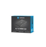 Natec hdd/ssd caja externa rhino go para 2.5'' sata - usb 3.0, aluminio negro