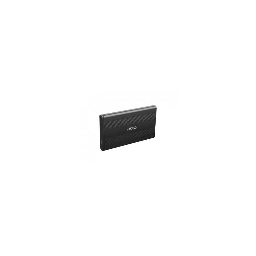 Ugo caja externa hdd/ssd 2.5'' sata usb2, aluminio, negro