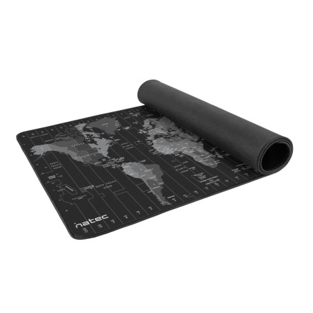 Natec office alfombrilla  - time zone map 800 x 400