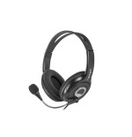 Auriculares natec bear 2 nsl-1178 con microfono negros