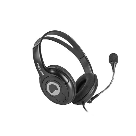 Auriculares natec bear 2 nsl-1178 con microfono negros