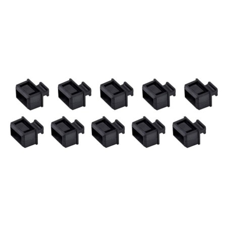 Startech tapones antipolvo para transceivers  conectores sfp y sfp+  10 undades sfpcap10