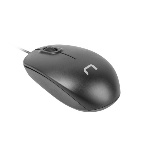 Raton natec hawk laser 1000 dpi negro