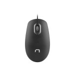 Raton natec hawk laser 1000 dpi negro