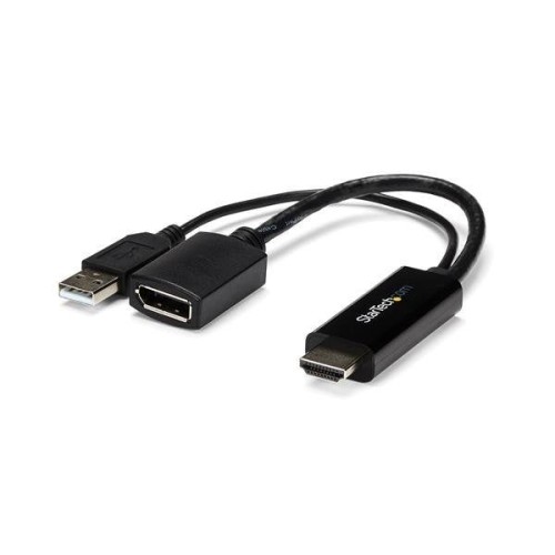 Startech conversor hdmi a displayport m/h 4k  hd2dp