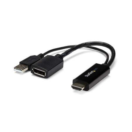 Startech conversor hdmi a displayport m/h 4k  hd2dp