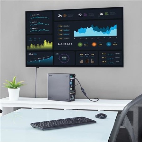 Startech conversor hdmi a displayport m/h 4k  hd2dp