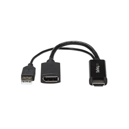 Startech conversor hdmi a displayport m/h 4k  hd2dp