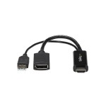 Startech conversor hdmi a displayport m/h 4k  hd2dp