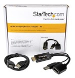 Startech conversor hdmi a displayport m/h 4k  hd2dp