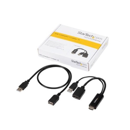 Startech conversor hdmi a displayport m/h 4k  hd2dp