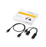 Startech conversor hdmi a displayport m/h 4k  hd2dp