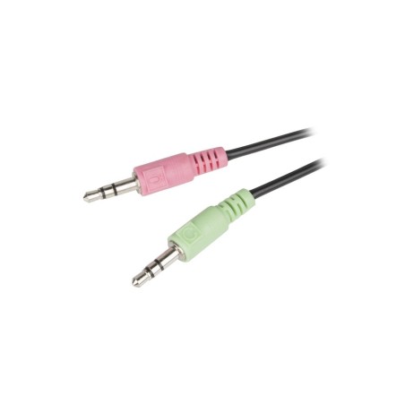 Auriculares natec canary con microfono negros