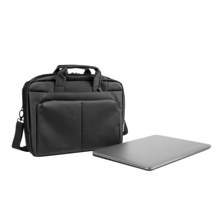 Maletin natec gazelle para portatil hasta 16" negro