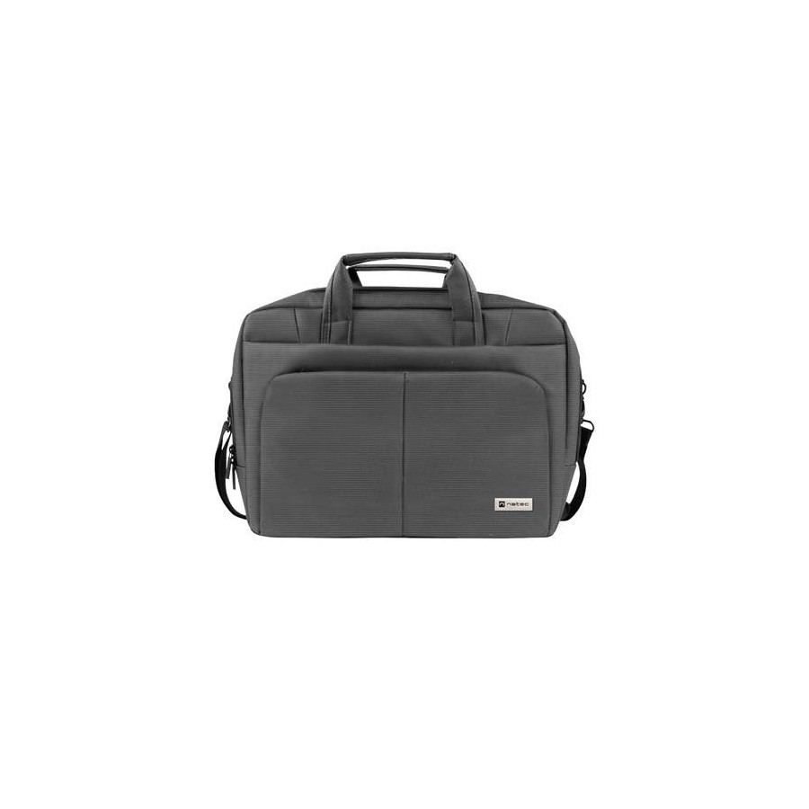 Natec gazelle maletín para portátil 15.6 "-16" grafito nto-0812