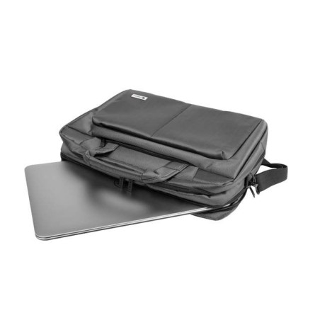 Natec gazelle maletín para portátil 15.6 "-16" grafito nto-0812