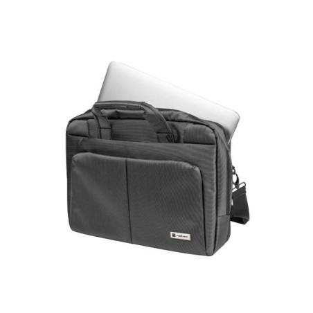 Natec gazelle maletín para portátil 15.6 "-16" grafito nto-0812