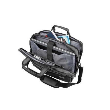 Natec gazelle maletín para portátil 15.6 "-16" grafito nto-0812