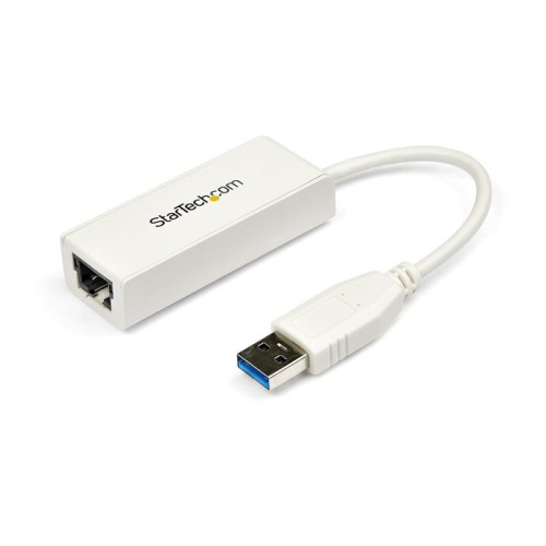 Startech adaptador de red usb 3.0 a rj45 gigabit 1gbps blanco  usb31000sw