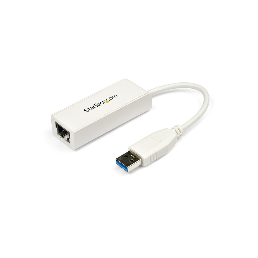 Startech adaptador de red usb 3.0 a rj45 gigabit 1gbps blanco  usb31000sw