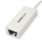 Startech adaptador de red usb 3.0 a rj45 gigabit 1gbps blanco  usb31000sw