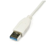 Startech adaptador de red usb 3.0 a rj45 gigabit 1gbps blanco  usb31000sw
