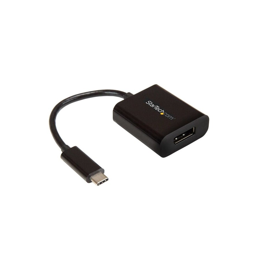 Startech adaptador usb-c a displayport 4k 60hz negro   cdp2dp
