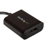 Startech adaptador usb-c a displayport 4k 60hz negro   cdp2dp