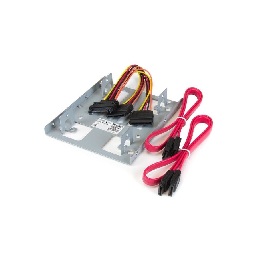 Startech adaptador para 2 hdd / ssd 2.5" en bahia de 3.5\1 bracket25x2
