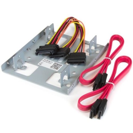 Startech adaptador para 2 hdd / ssd 2.5" en bahia de 3.5\1 bracket25x2