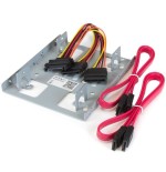 Startech adaptador para 2 hdd / ssd 2.5" en bahia de 3.5\1 bracket25x2