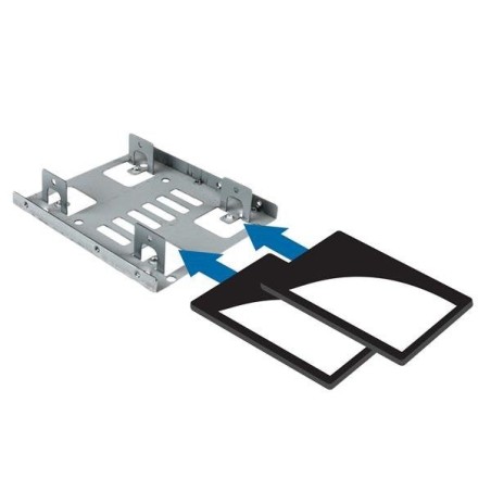Startech adaptador para 2 hdd / ssd 2.5" en bahia de 3.5\1 bracket25x2