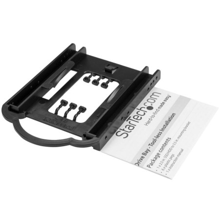 Startech adaptador interno bahía 3.5" a 2.5" negro